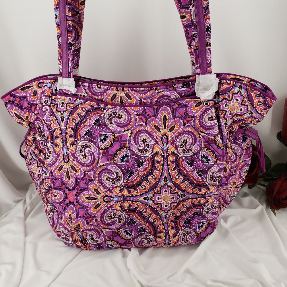 Vera Bradley Glenna Tote in Dream Tapestry - Picture 5 of 6